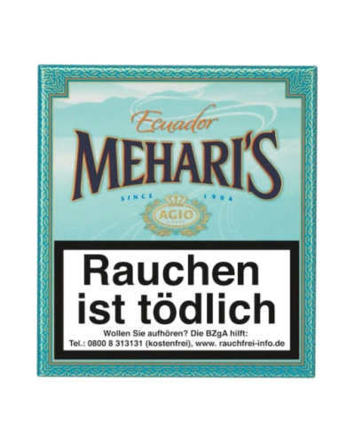 Сигарили Mehari`s Ecuador Blue (20шт)
