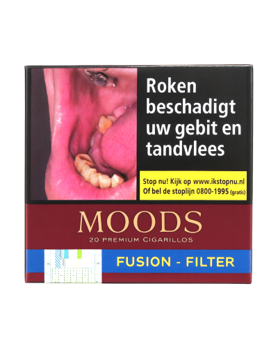 Сигариллы MOODS Fusion - Filter (20шт)