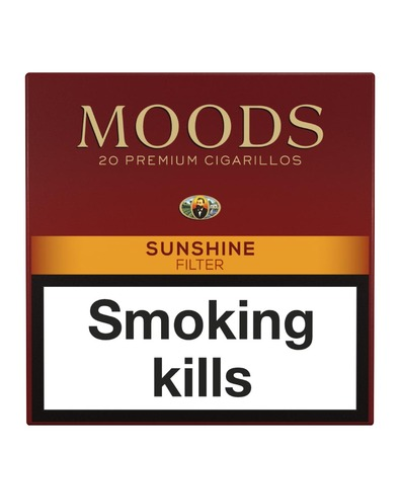 Сигарили MOODS Sunshine Filter (20шт)
