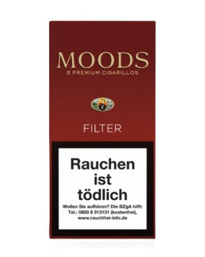 Сигариллы MOODS Filter (5шт)