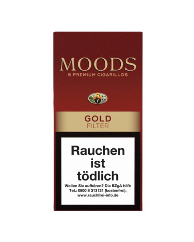 Сигарили MOODS Gold Filter (5шт)