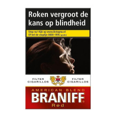 Сигарили Braniff American Blend Red Filter (17шт)