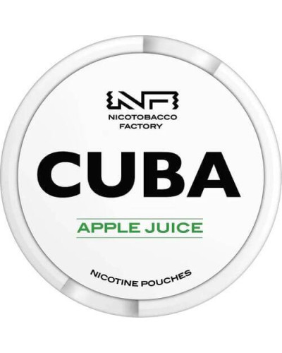 Снюс Cuba Apple Juice 16 mg (Яблучний сік)