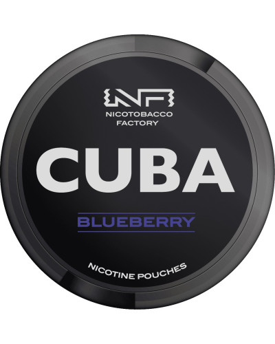 Снюс Cuba Blueberry 43 mg (Чорниця)