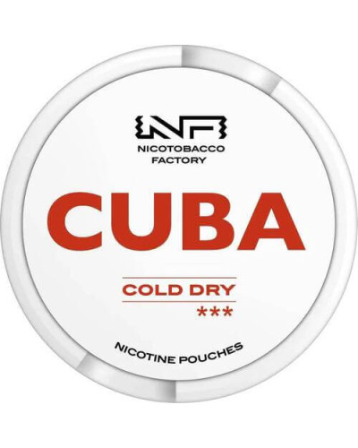 Снюс Cuba Cold dry 16 mg (Мята)