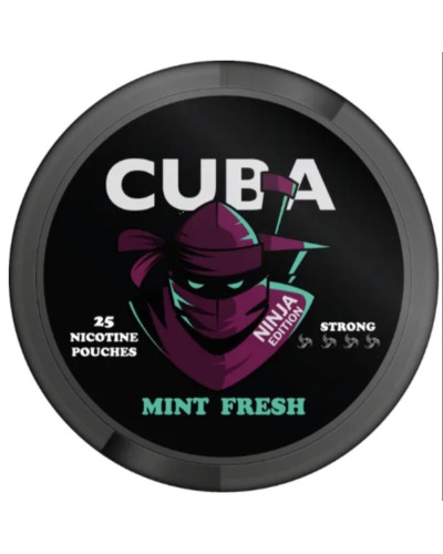 Снюс Cuba Fresh mint 30 mg (Свіжа м'ята)