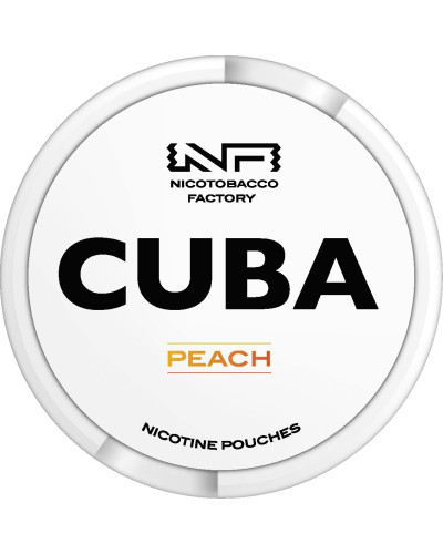 Снюс Cuba Peach 16 mg (Персик)