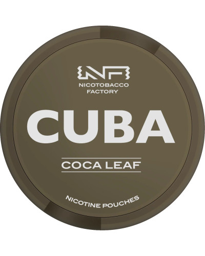 Снюс Cuba Coco leaf 50 mg (Мікс ягід та трав)