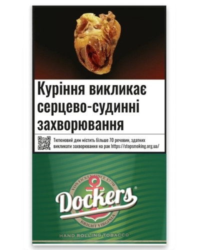 Табак для самокруток Dockers Bright Virginia (30г)
