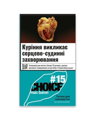 Табак для самокруток Mac Baren #15 (40 г)