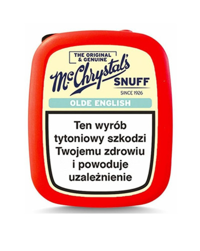 Нюхательный табак McChrystals Olde English 8g