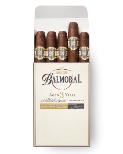 Сигары BALMORAL Aged 3 Years Short Сorona 5 (Доминикана) (5шт)