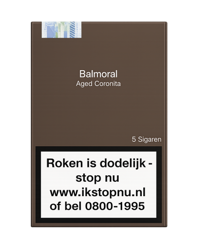 Сигари BALMORAL Aged 3 Years Сoronita"5 (Домінікана) (5шт)