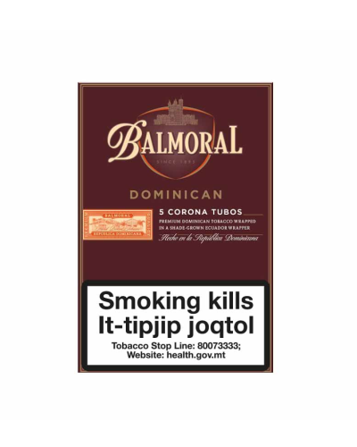 Сигари BALMORAL Сorona Tubos 5 (Домінікана) (5шт)