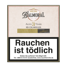 Сигарили BALMORAL Aged 3 Years Cigarillos (10шт)