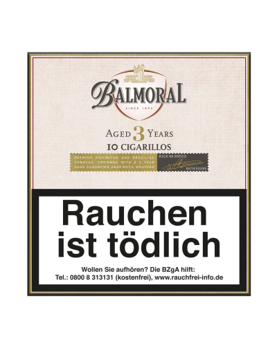 Сигарилы BALMORAL Aged 3 Years Cigarillos (10шт)