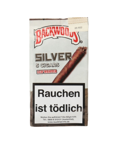 Сигары BACKWOODS Silver (Доминикана) (5шт)