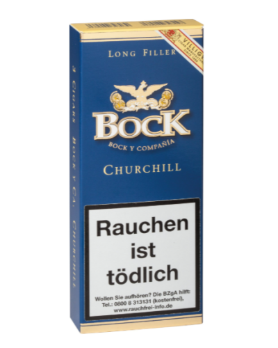Сигари BOCK Churchill Tube (Домінікана) (3шт)