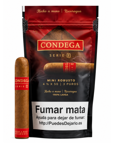 Сигари Condega Serie F Mini Robusto (Нікарагуа) 3 шт