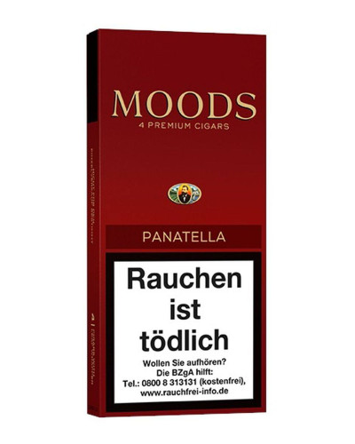 Сигары MOODS Panatella premium cigars (4шт)