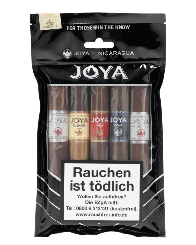 Сигари JOYA de Nicaragua Sampler Go Pack (Нікарагуа) 5 шт