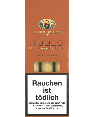 Сигары Dannemann Tubes Pure Havana Filler (3 шт)