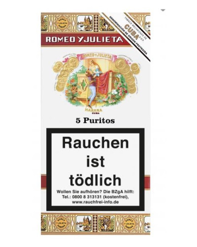 Сигары ROMEO Y JULIETA Puritos (5 шт)