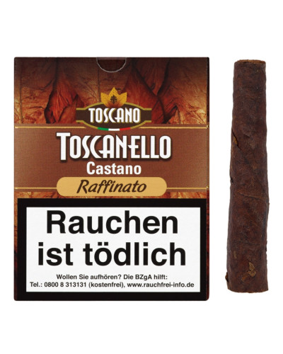 Сигари Toscanello Castano Raffinato (Італія) (5шт) Сигари Toscanello Castano Raffinato (Італія) (5шт)
