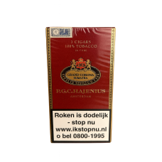 Сигари P.G.C. HAJENIUS Grand Corona Sumatra (Суматра) (3шт) 