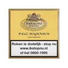 Сигари P.G.C. HAJENIUS Panalito (Суматра) (10шт) 