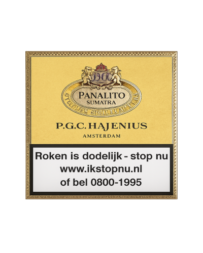 Сигари P.G.C. HAJENIUS Panalito (Суматра) (10шт)