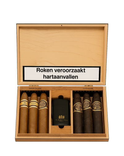 Сигары P.G.C. HAJENIUS Het Roking (Амстердам) коробка 3+3+зажигалка Сигары P.G.C. HAJENIUS Het Roking (Амстердам) коробка 3+3+зажигалка