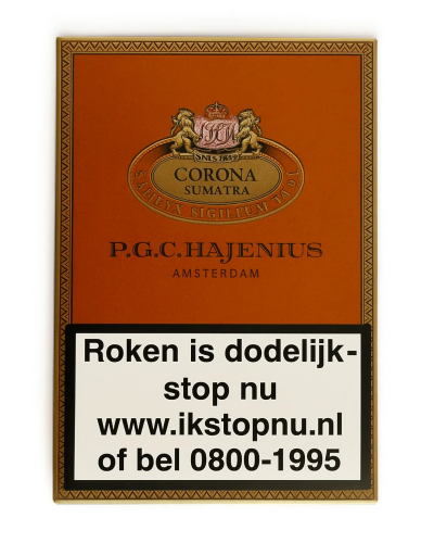 Сигари P.G.C. HAJENIUS Corona Sumatra (Суматра) (5шт)