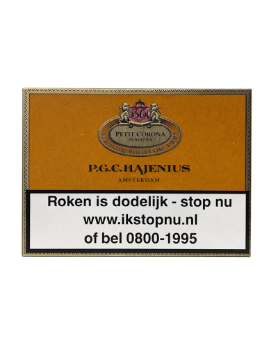 Сигари P.G.C. HAJENIUS Petit Corona Sumatra (Суматра) (10шт)