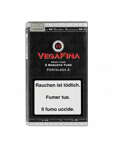 Сигари VegaFina Black Robusto Fortaleza 2 (3 шт)